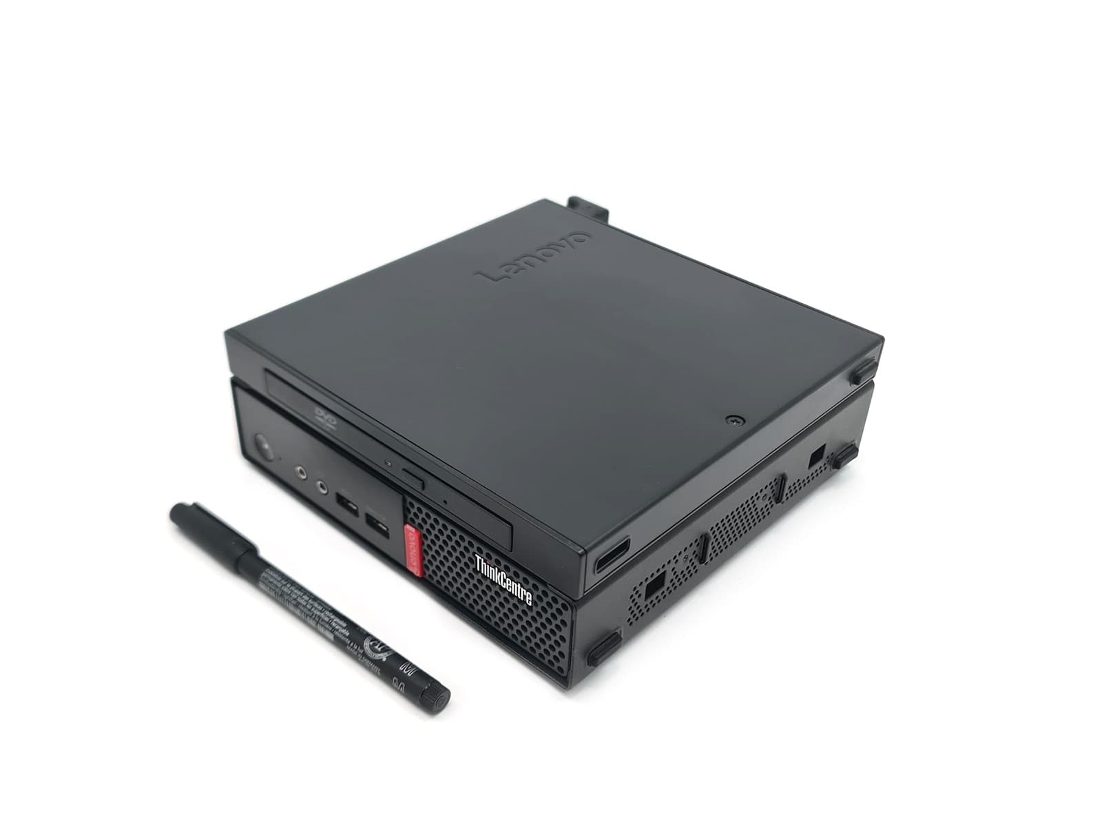 Mini Pc - Lenovo ThinkCentre M910q Tiny Cpu I3 7100T Ram 8Gb SSD 256Gb e HDD 500GB Windows 11 Pro Unità Ottica - Ricondizionato