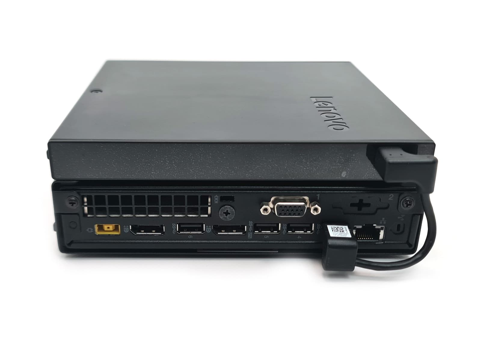 Mini Pc - Lenovo ThinkCentre M910q Tiny Cpu I3 7100T Ram 8Gb SSD 256Gb e HDD 500GB Windows 11 Pro Unità Ottica - Ricondizionato - 4