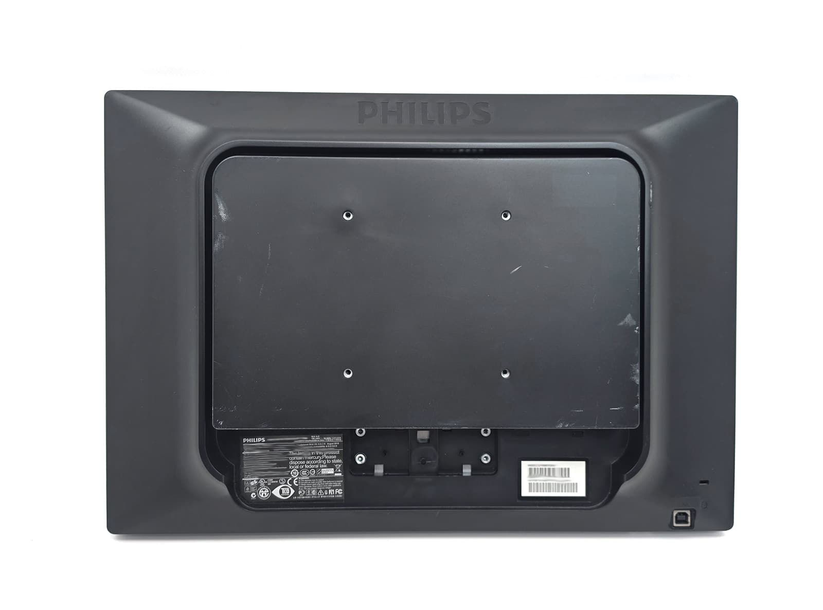 Monitor PC 19" Philips Brilliance 190B1 Widescreen 16:10 VGA DVI USB Senza Base - Ricondizionato - 2