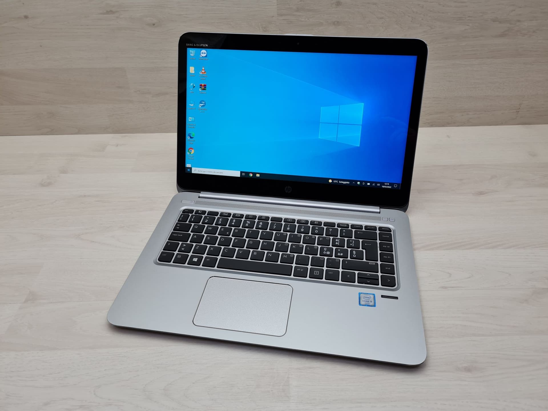 Notebook - Hp EliteBook 1040 G3 14" Touch Screen Risoluzione 2K Processore I5 6° 6200U Ram 8Gb SSD 256Gb Webcam Type-C  Bang & Olufsen - Ricondizionato - 2