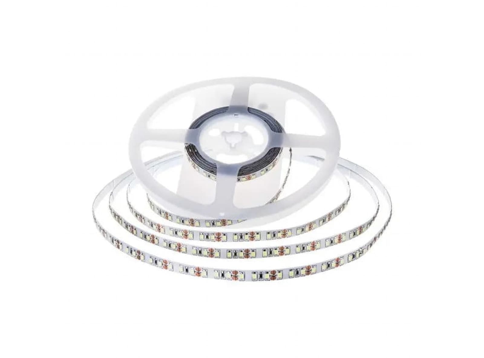 STRISCIA 630 Strip LED Bianco Naturale 4000K lunghezza 5 Metri VT-2835IP20-126 24v Potenza 8W/m SMD 2835 Potenza Totale 40W - 2