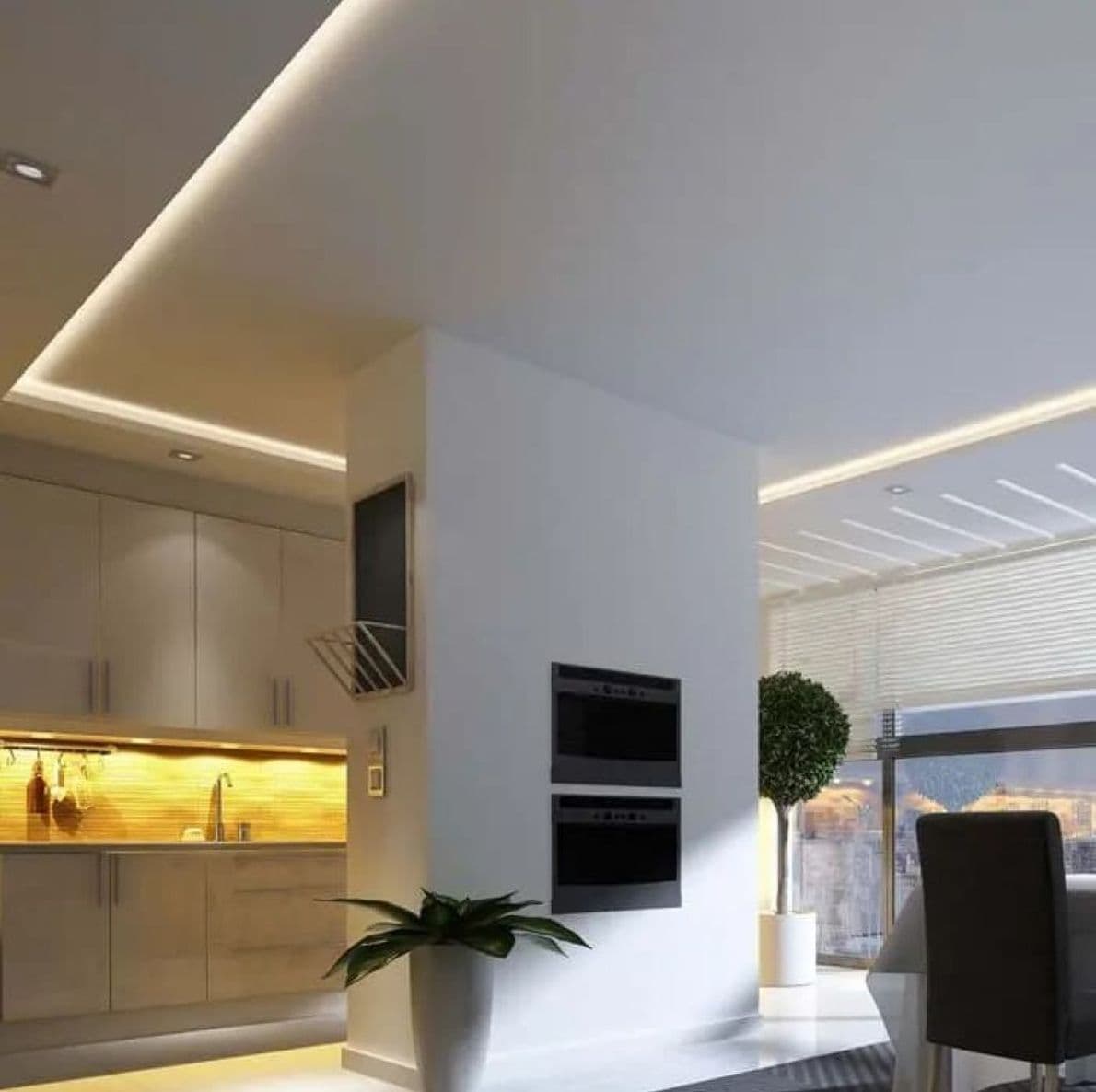 STRISCIA 630 Strip LED Bianco Naturale 4000K lunghezza 5 Metri VT-2835IP20-126 24v Potenza 8W/m SMD 2835 Potenza Totale 40W - 5
