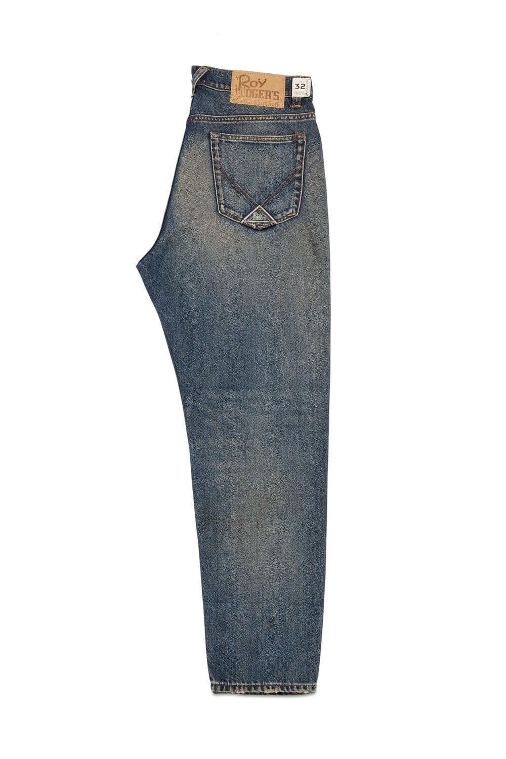 Roy Roger's Jeans Uomo Dapper Denim Elasticizzato Green Dust RRU108D6123253 C0999 - 2