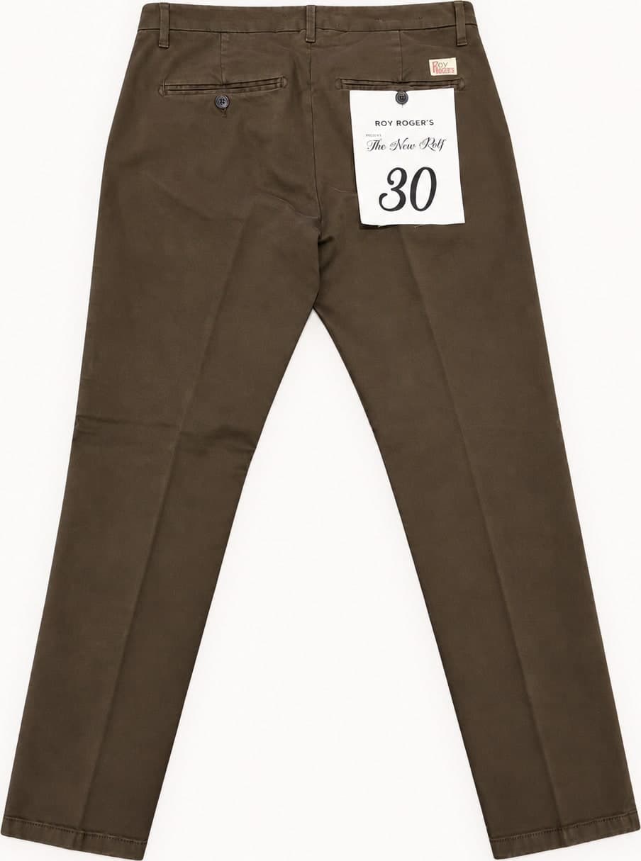 Roy Roger's Pantaloni uomo New Rolf MAN Gab. Winter Elast. Read RRU013C8700112 C0241 - 2
