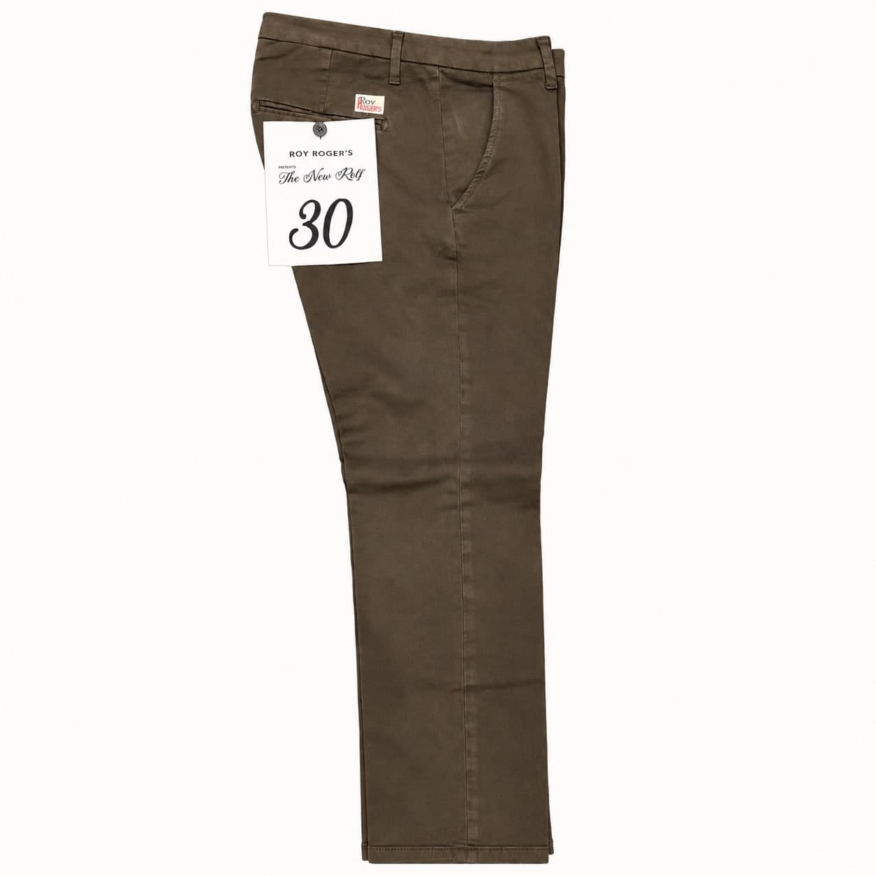 Roy Roger's Pantaloni uomo New Rolf MAN Gab. Winter Elast. Read RRU013C8700112 C0241 - 3