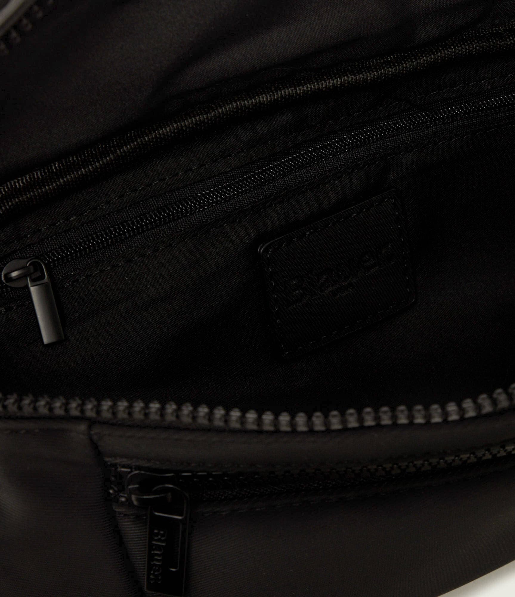 Blauer Pochette uomo marsupio coated polyester waist bag F6WAID01/COA BLACK - 4
