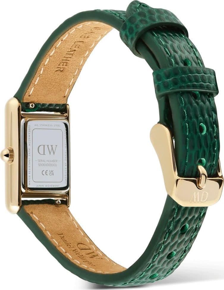 Daniel Wellington  - Orologio  Bound Mini Green Lizard Gold - 3