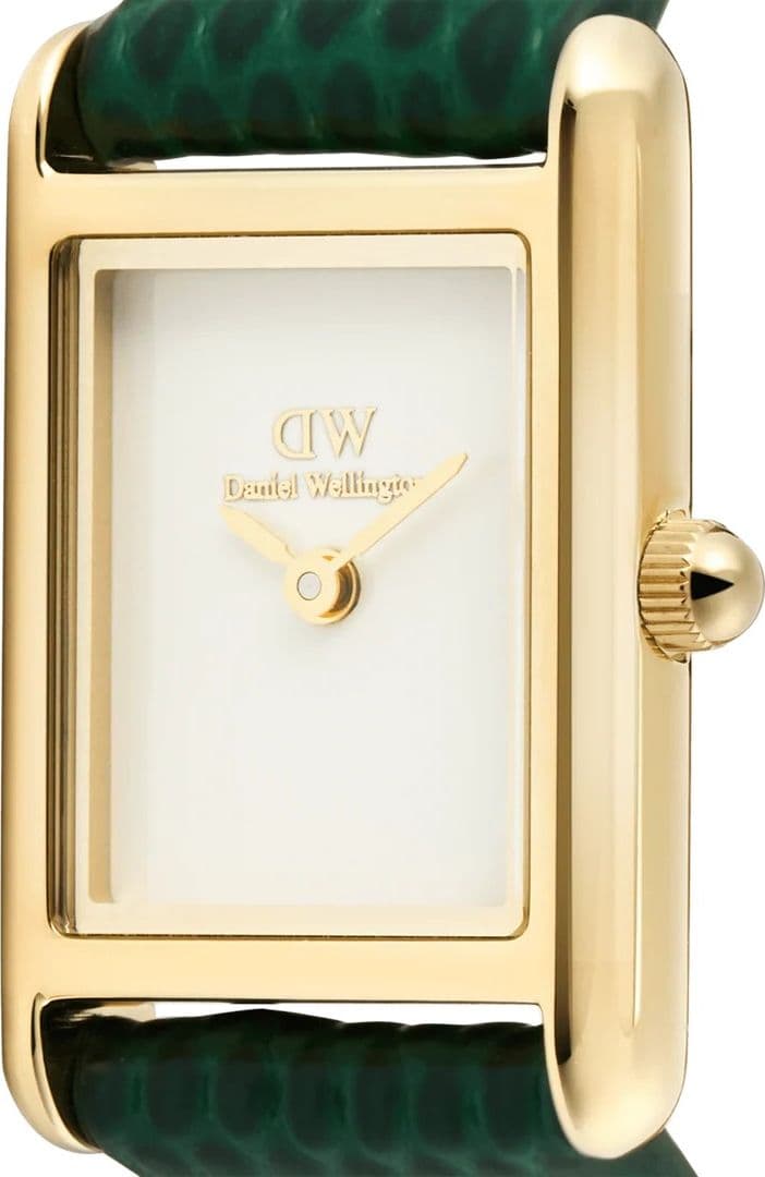Daniel Wellington  - Orologio  Bound Mini Green Lizard Gold - 4