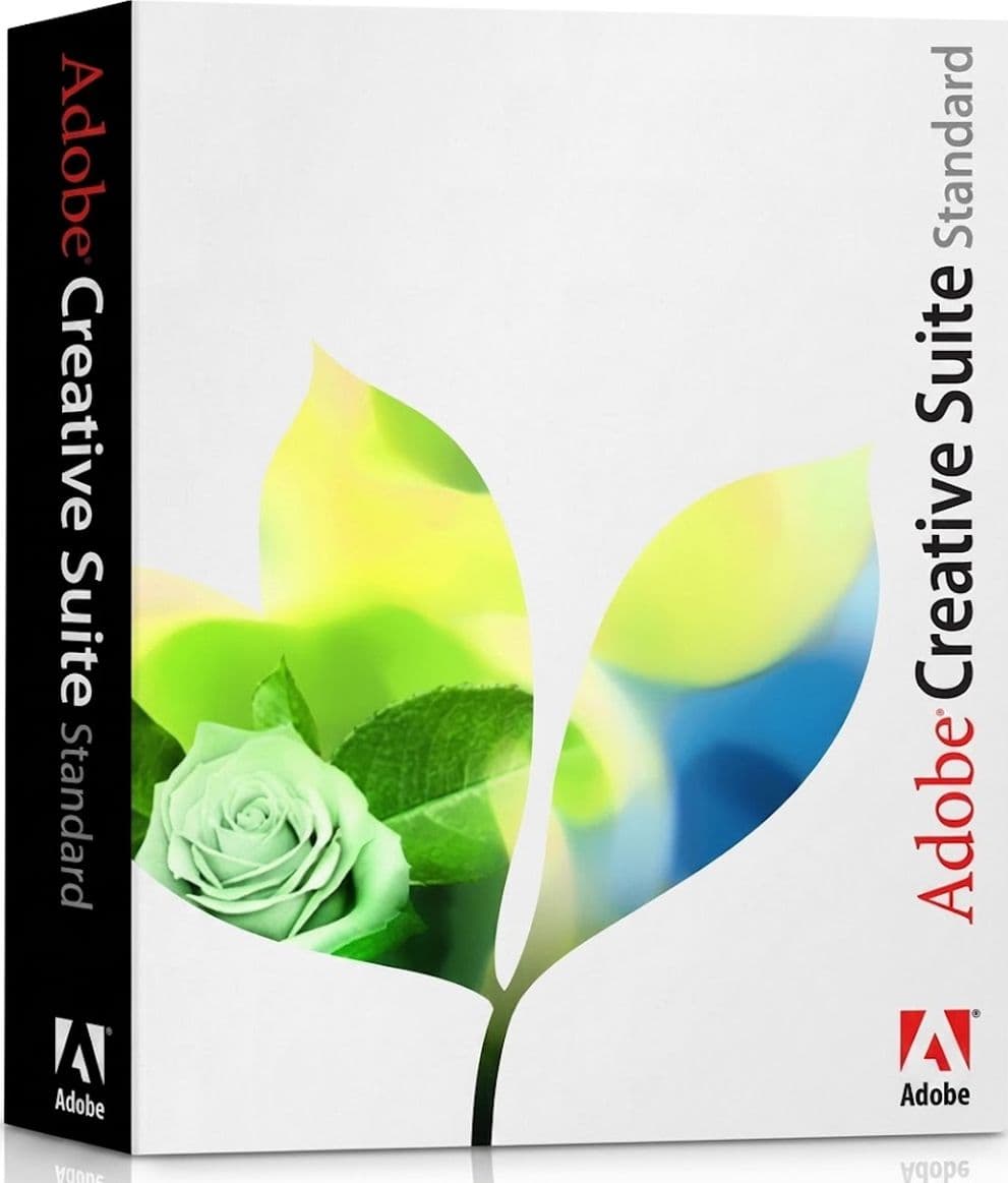 Adobe Creative Suite Standard Software Usato Originale in Box con CD-ROM e Codici Seriali Inclusi - Compatibile Windows 2000/XP e Mac OS X