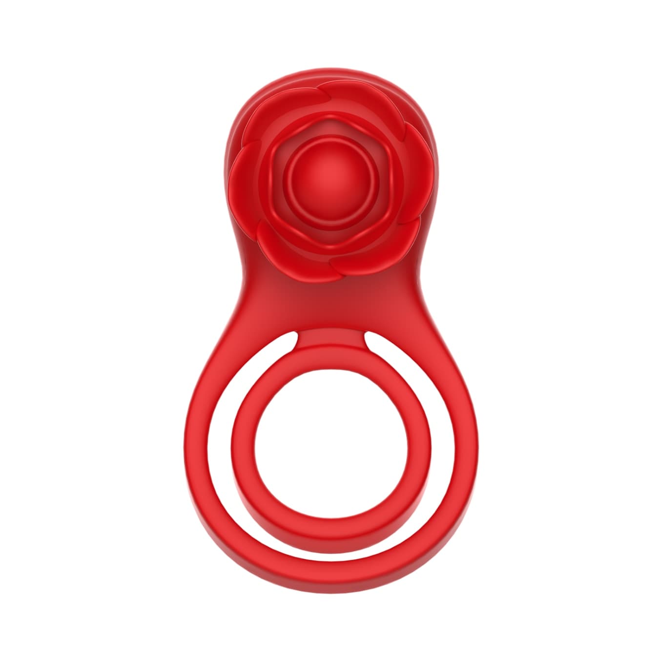 Anello per il Pene Fallico Vibrante con Stimolatore Clitoride App e 9 Vibrazioni - 2