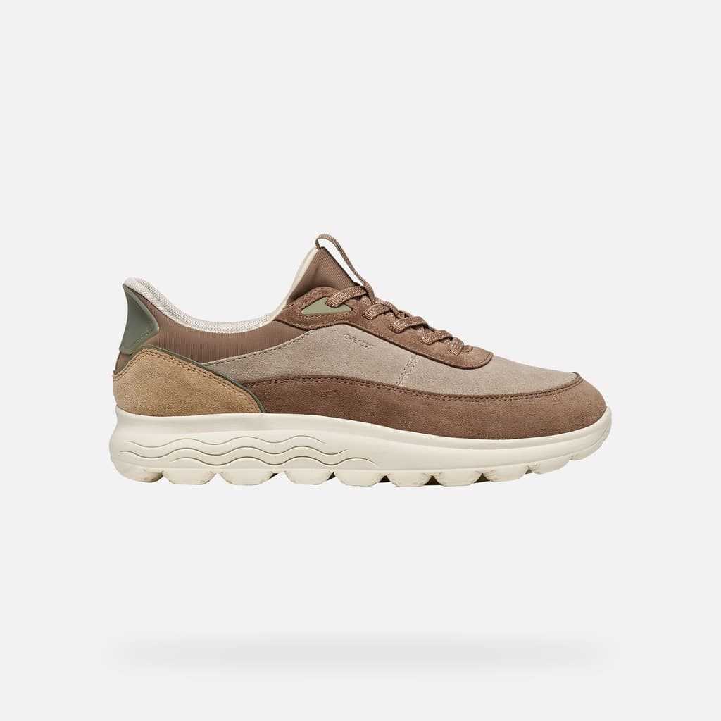 Geox sneaker donna beige Spherica Plus D567MB 00022 C5288 - 2
