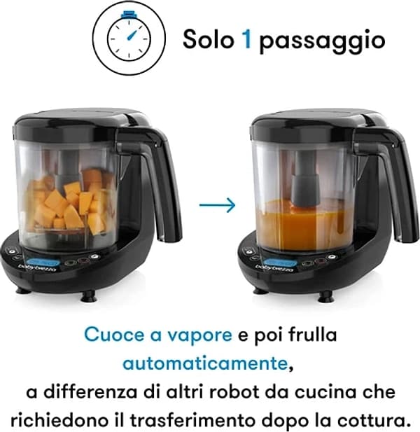 Cuocipappa Deluxe Babybrezza Black - 4