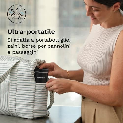 Scaldabiberon Portatile Babzybrezza Superfast Bianco - 2