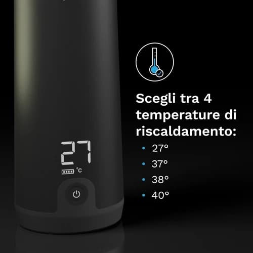 Scaldabiberon Portatile Babzybrezza Superfast Bianco - 3