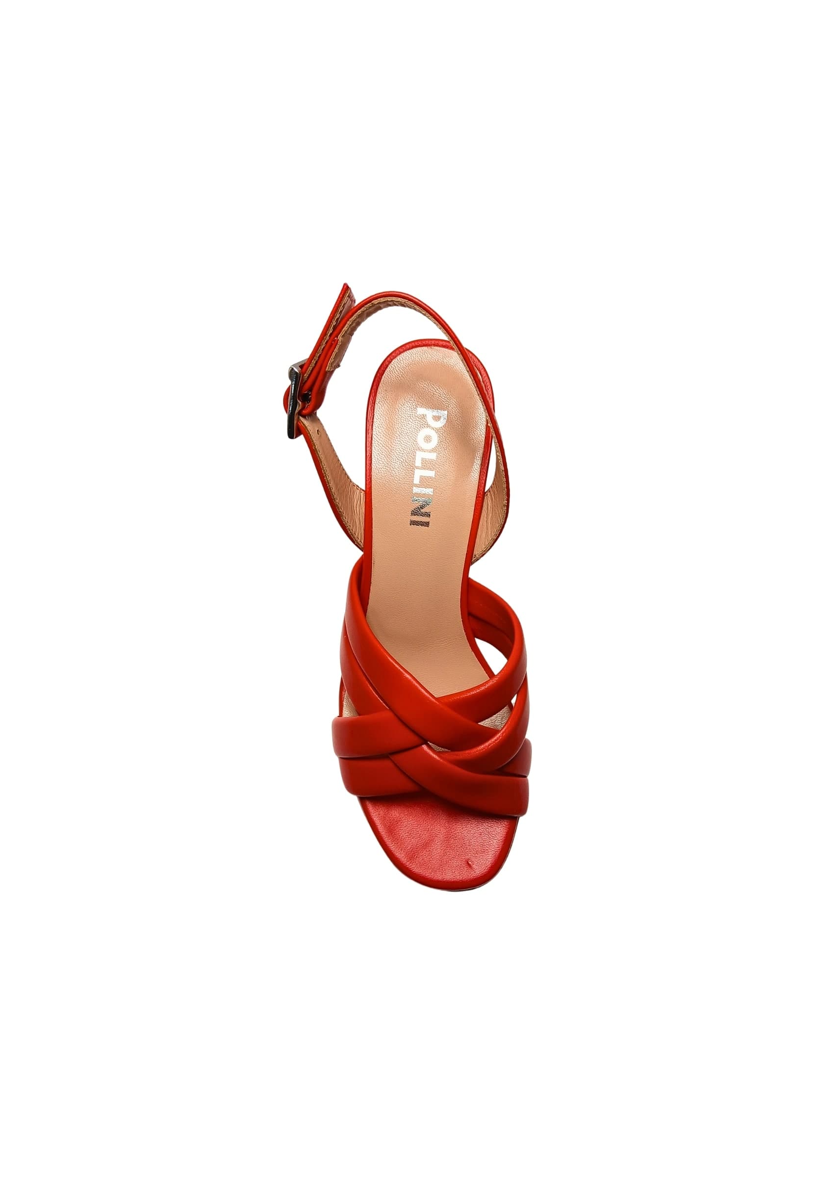 POLLINI SA16017C9ENAP502 Pollini Donna Pelle Rosso - 3