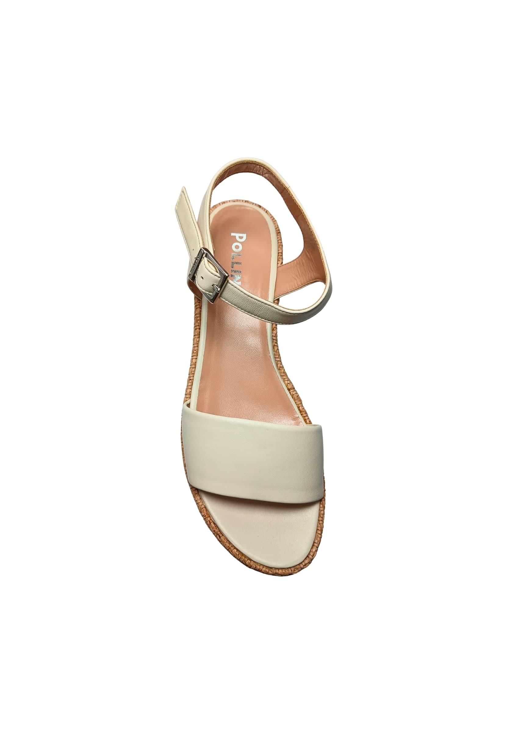 POLLINI SA16095G9ENAP102 Pollini Donna Pelle Bianco Sporco - 5