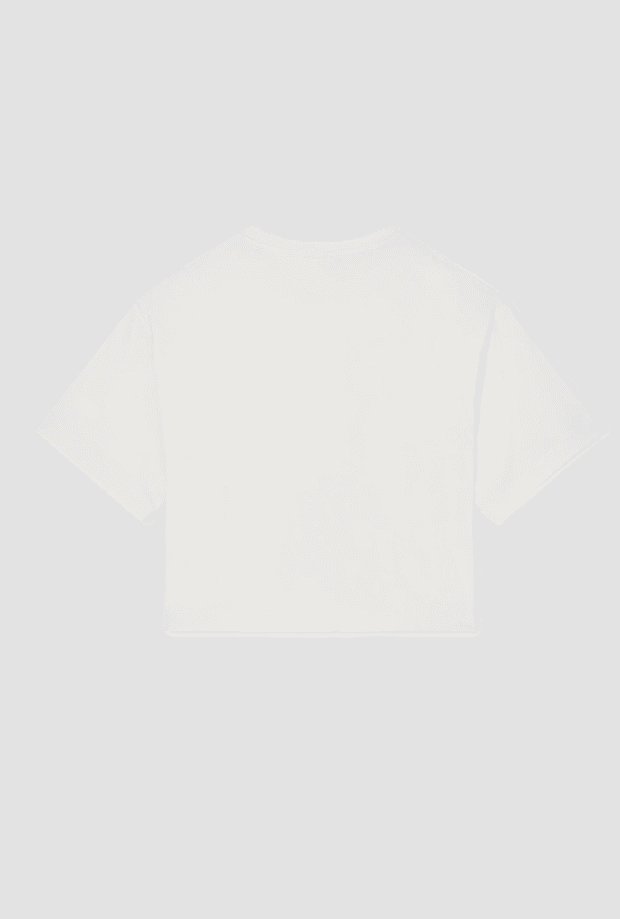 EA7 t-shirt con logo bambina bianco - 2