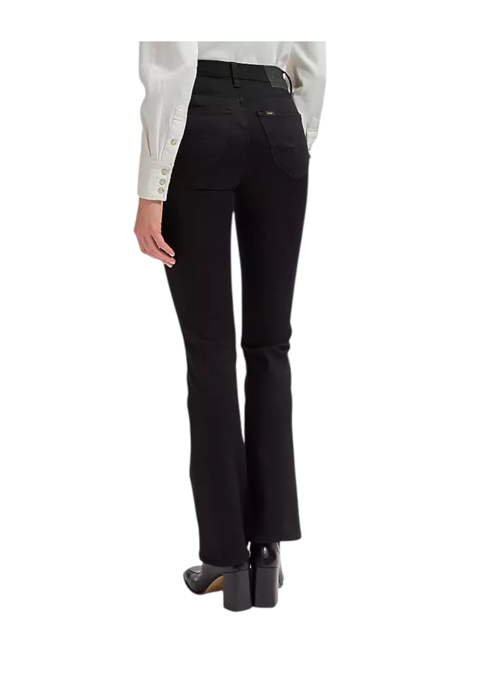 LEE JEANS Jeans a trombetta Donna  tela elastica - 2
