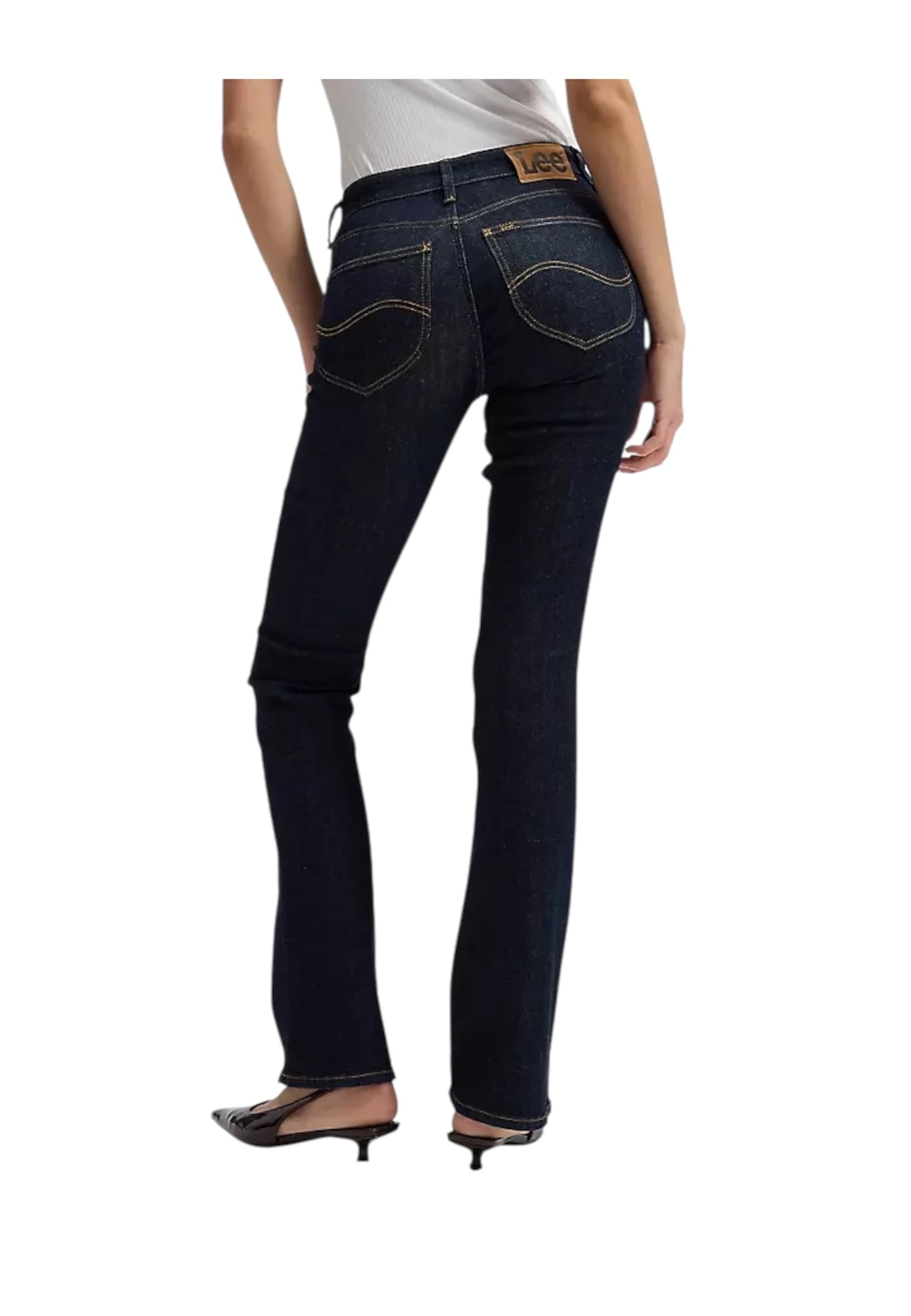 LEE JEANS Jeans a trombetta Donna  tela elastica - 2