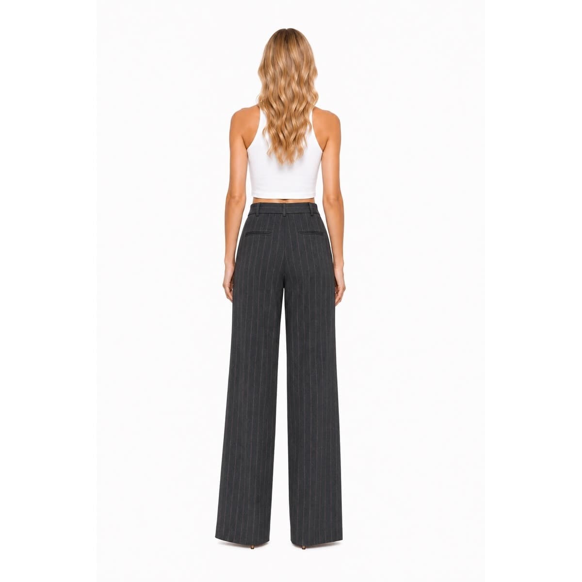 Pinko  Pantaloni Grigio rosa - 2