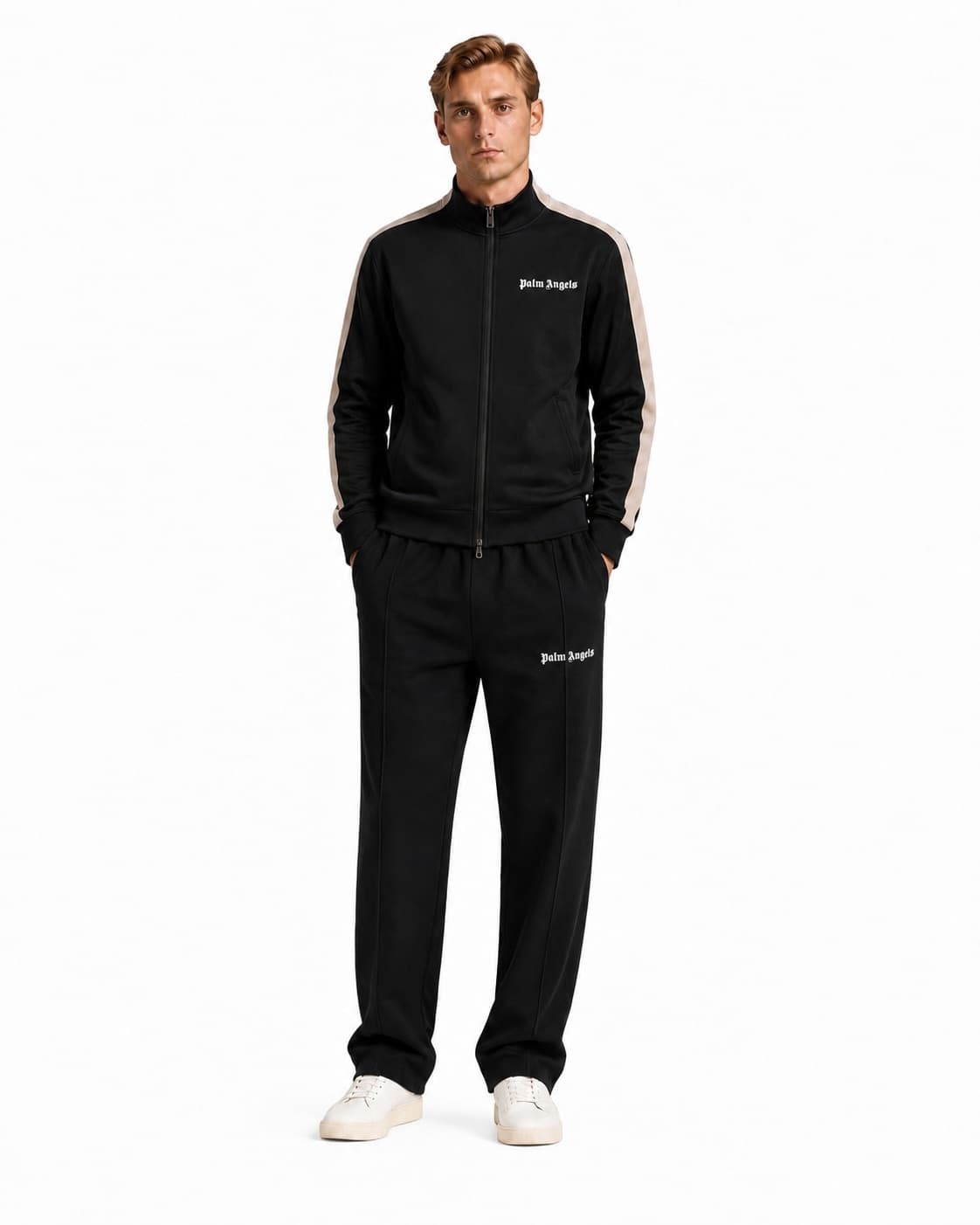 Palm Angels  Maglie Black white