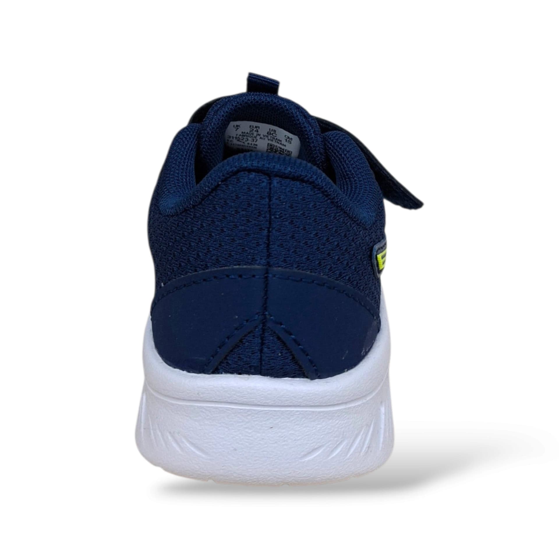 PUMA Flex Focus Sneakers Bambini Ragazzi Blue Giallo | Laccio Elastico Velcro Leggera Flessibile | Taglia 20-27 | Scarpetteria Gica - 3