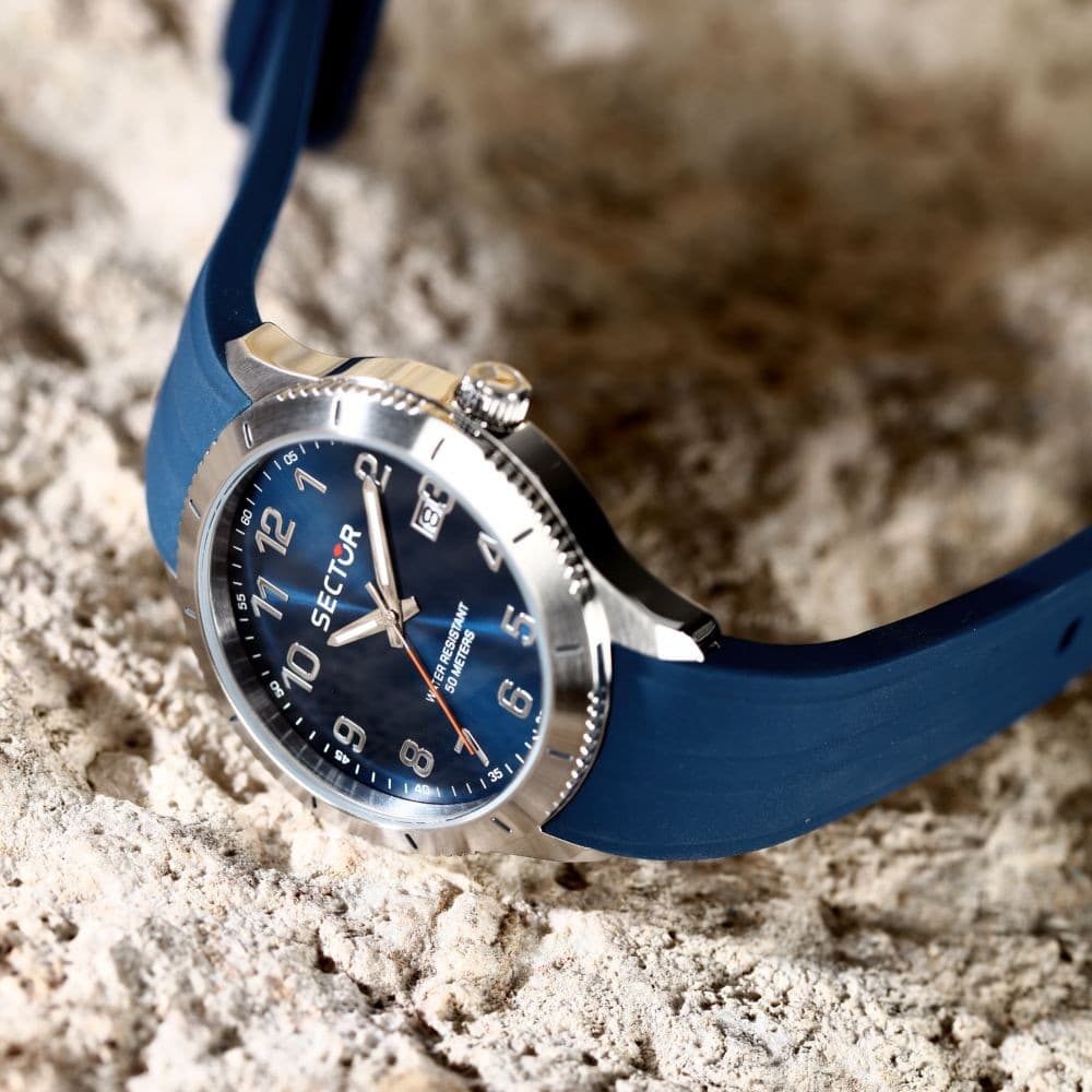 Sector 270 Blu Uomo Cinturino Silicone (R3251578015) - 5