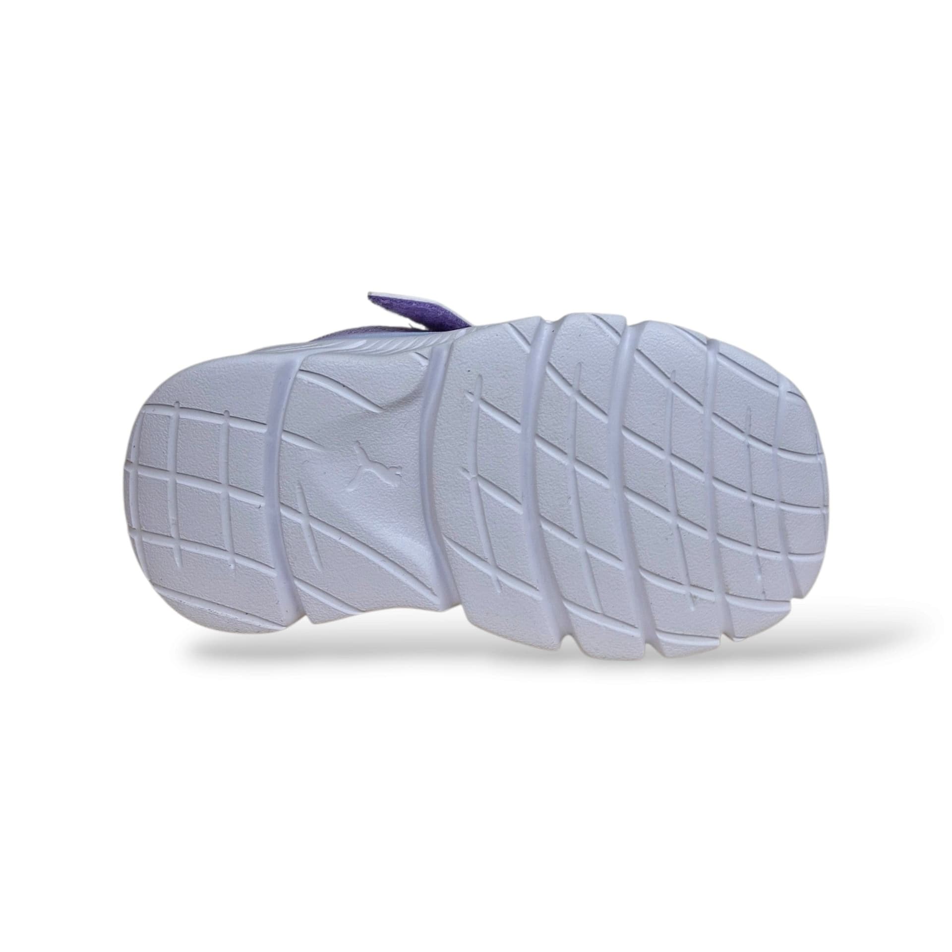 PUMA Flex Focus Sneakers Bambine Ragazze Viola Celeste | Laccio Elastico Velcro Leggera Flessibile | Taglia 20-27 | Scarpetteria Gica - 5
