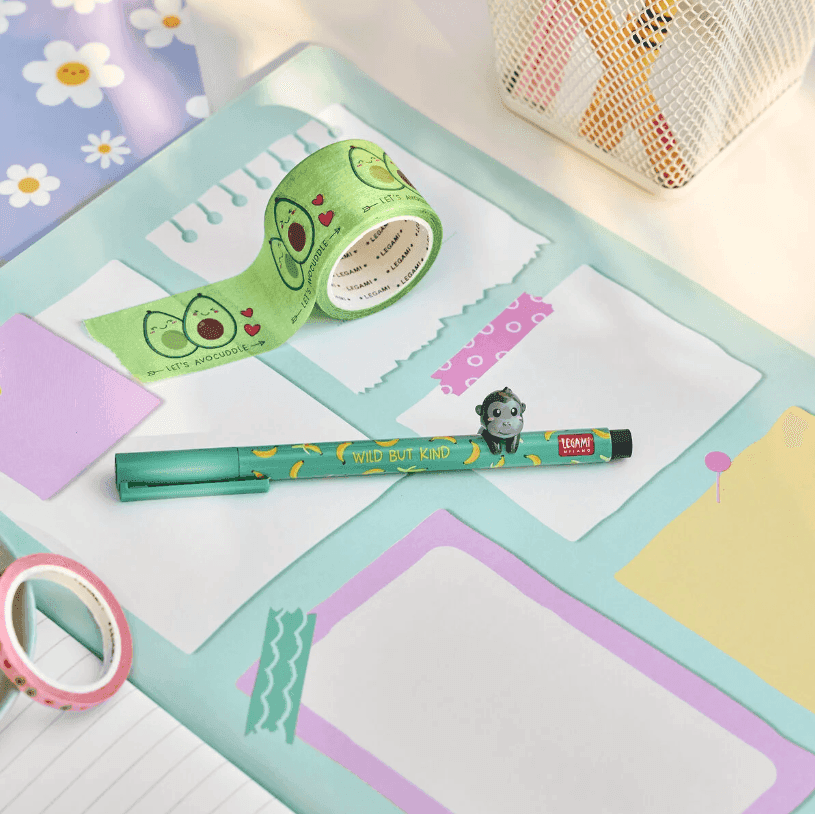 Legami - Penna con Animaletto Decorativo Gorilla "Wild but Kind" - Lovely Friends