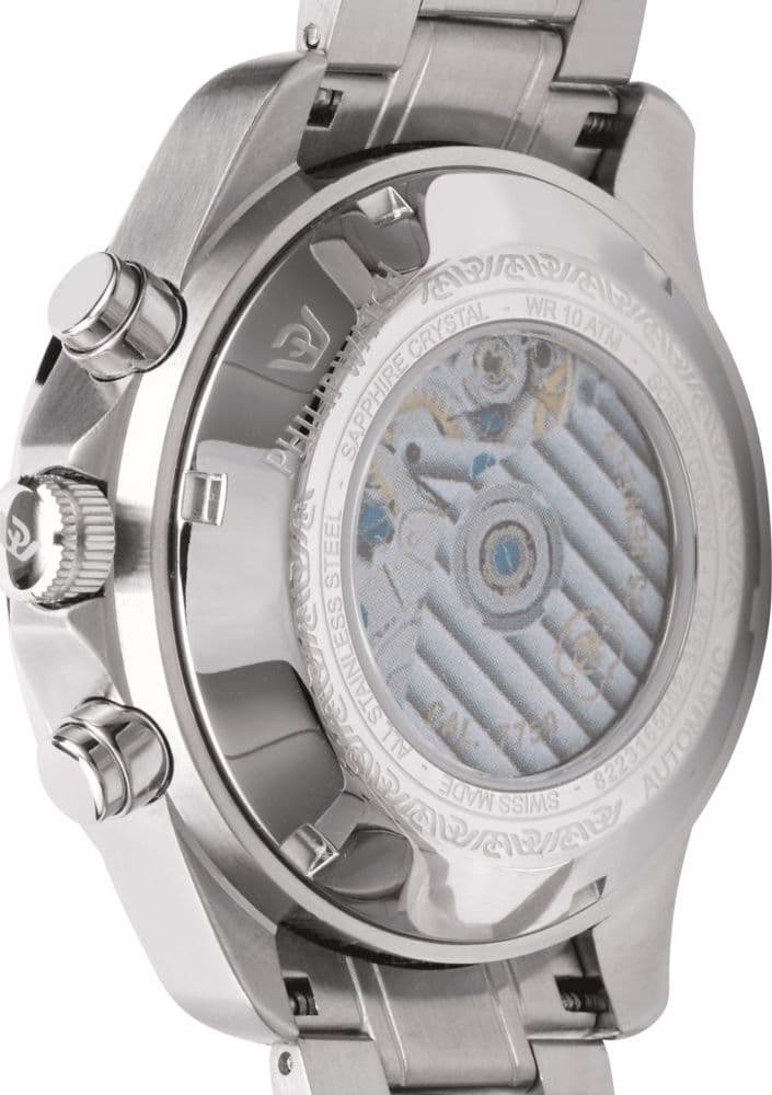 Philip Watch Blaze Automatico Uomo Acciaio 41 mm (R8223165002) - 3