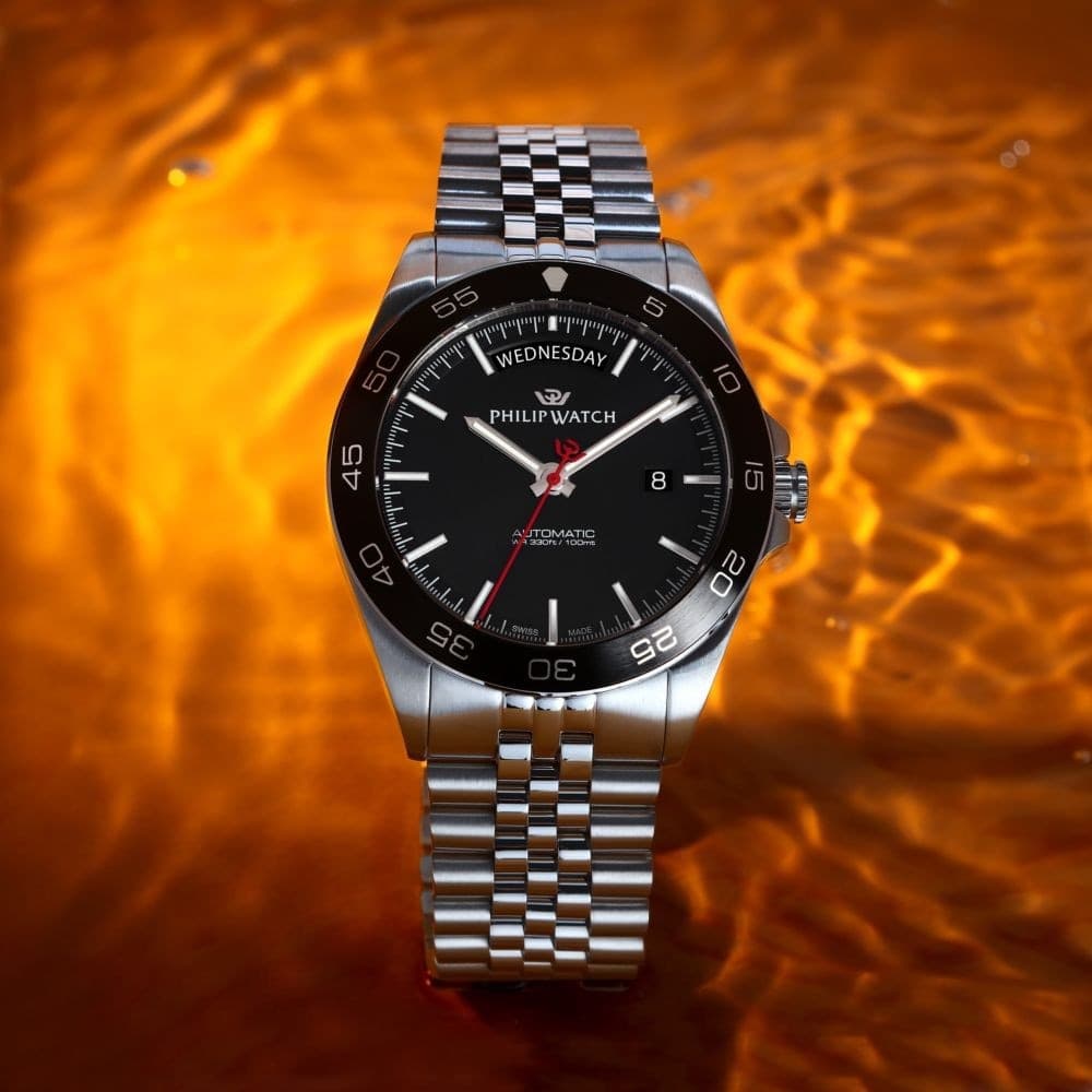 Philip Watch Caribe Sport Automatico Uomo 42 mm (R8223597112) - 5