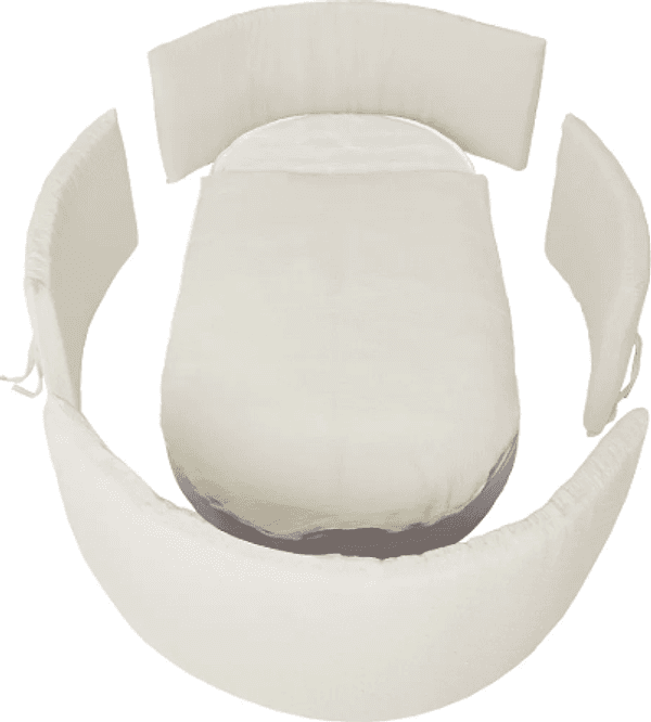 Italbaby - Culla Ovale Trasformabile OLLin ONE con Coordinato - 9