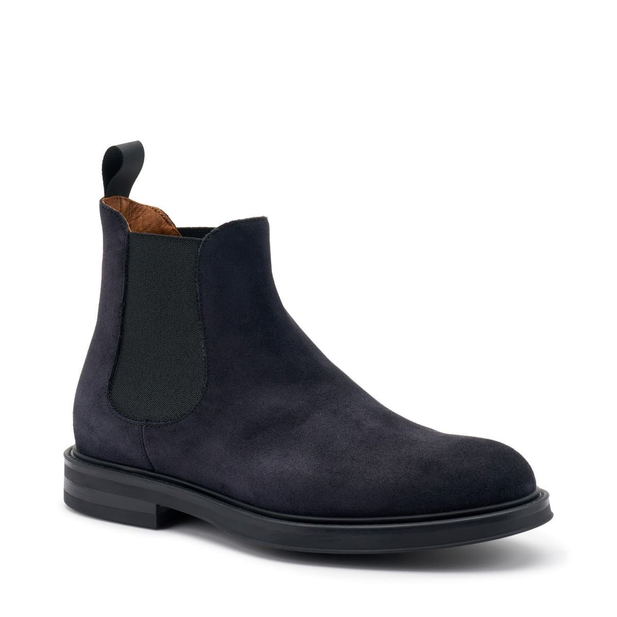 FRAU beatles uomo in camoscio blu A73C3 - 7