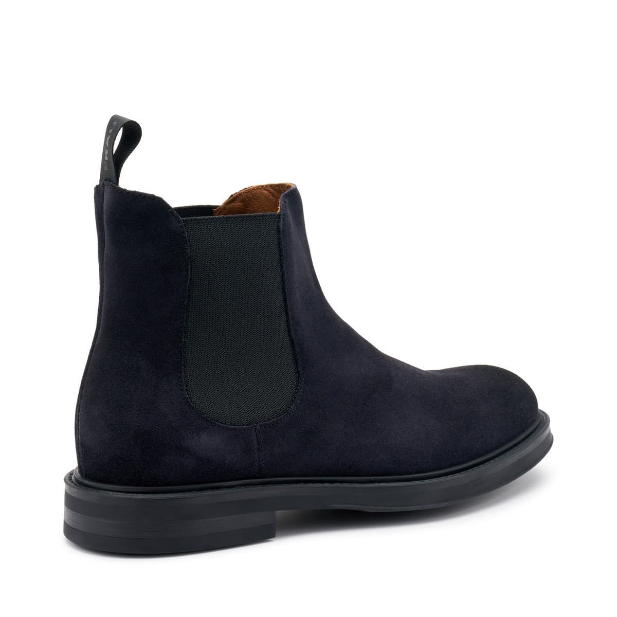 FRAU beatles uomo in camoscio blu A73C3 - 8