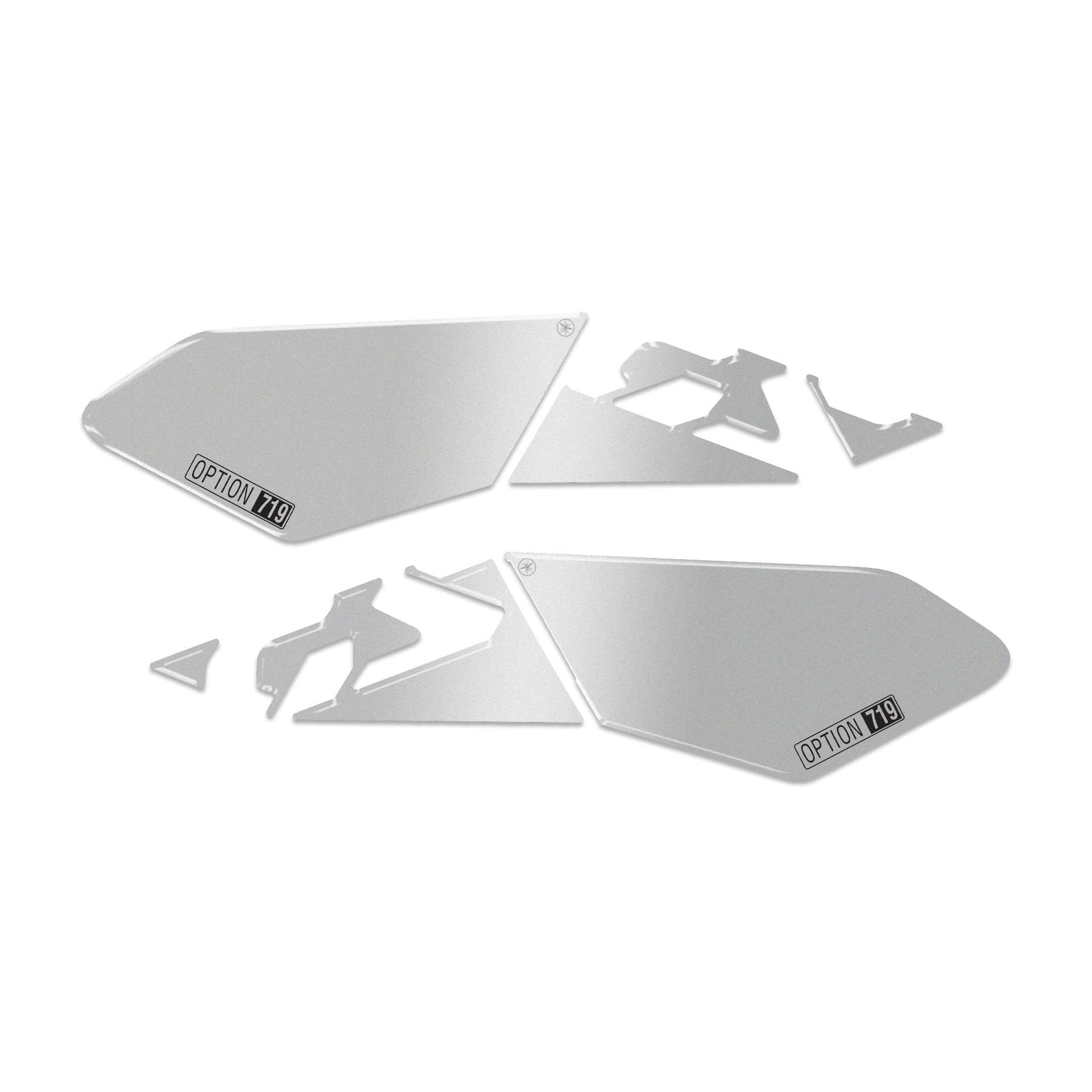 Adesivi 3D laterali Sotto serbatoio moto compatibile con BMW R1300 GS 2026 - 2