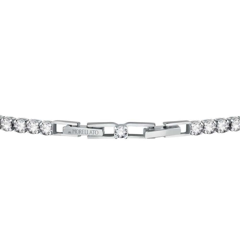Bracciale Tennis Morellato Tesori Argento Zirconi Azzurri (SAIW112) - 3
