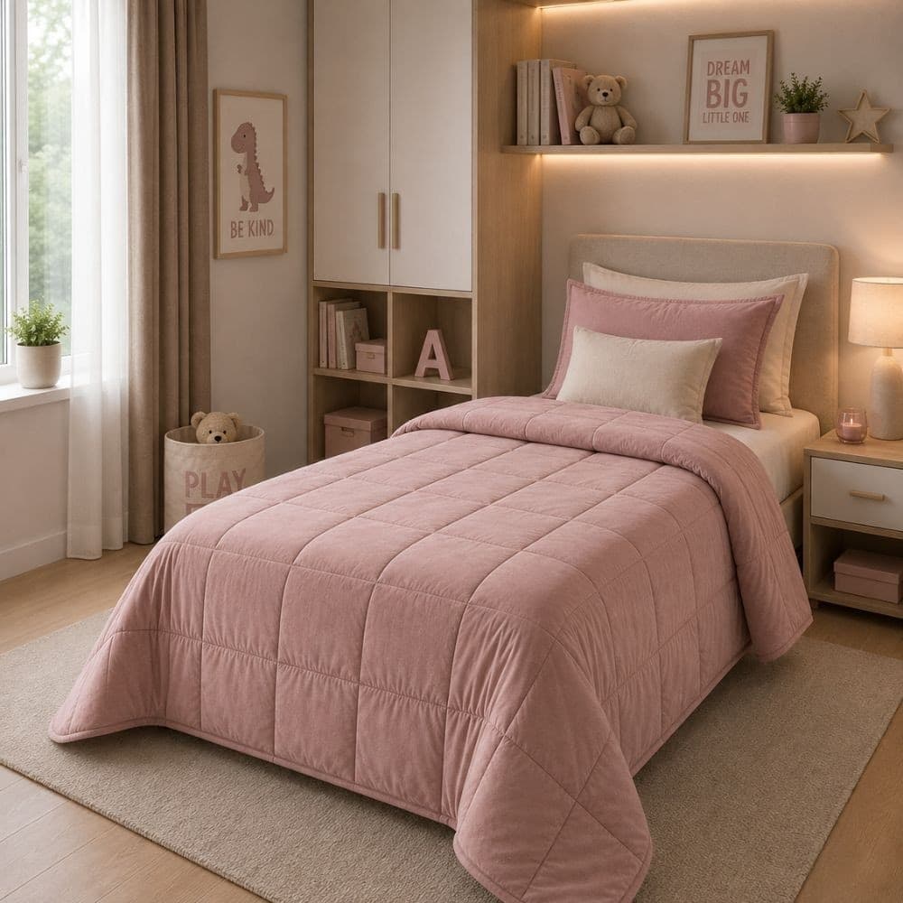 Trapunta singola Velluto Cortina Botticelli Home - 13