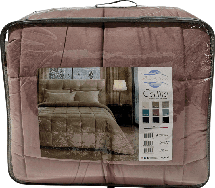 Trapunta singola Velluto Cortina Botticelli Home - 15