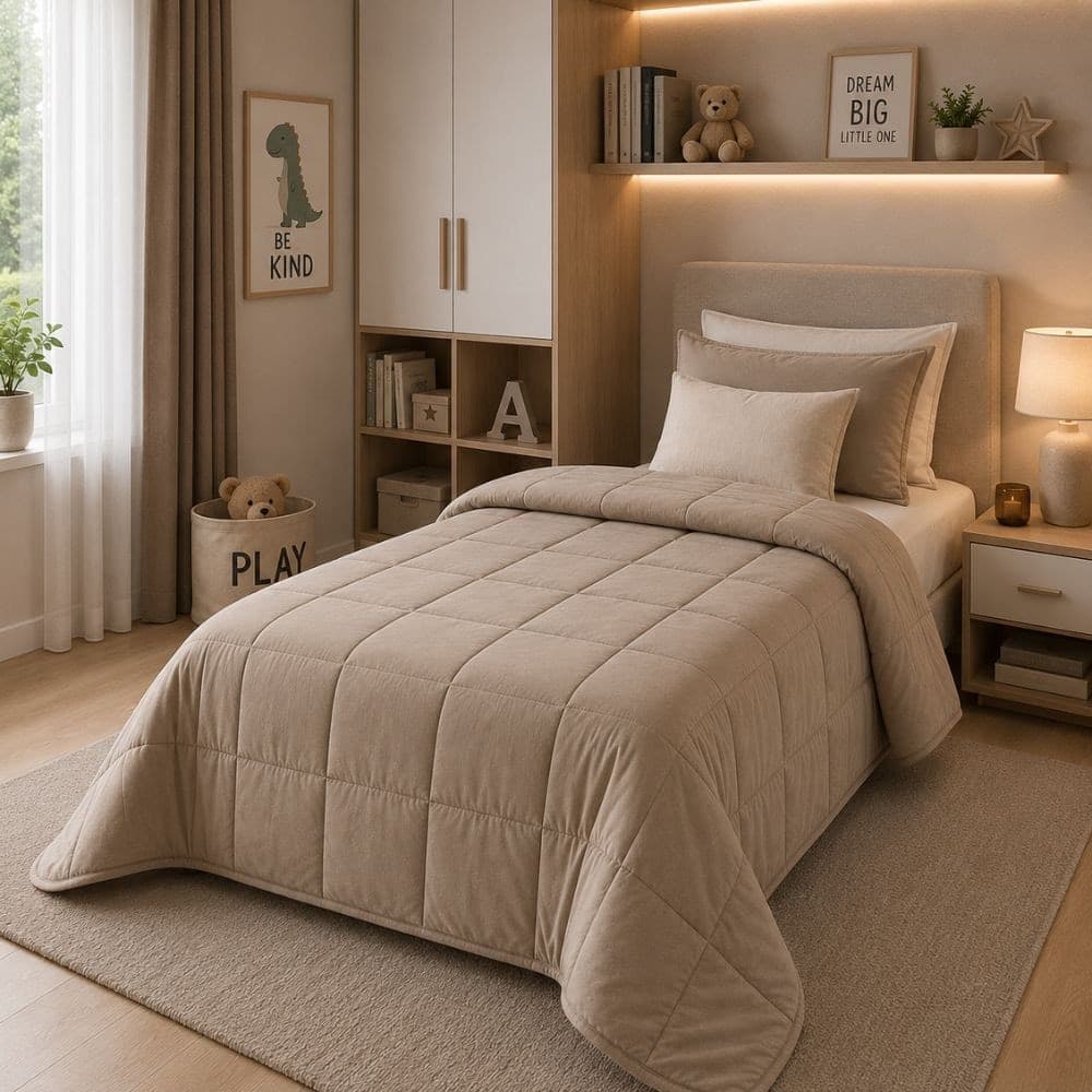 Trapunta singola Velluto Cortina Botticelli Home - 16