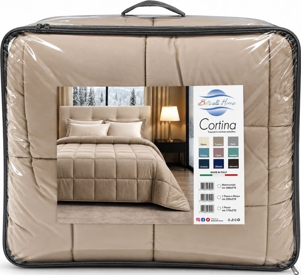 Trapunta singola Velluto Cortina Botticelli Home - 18