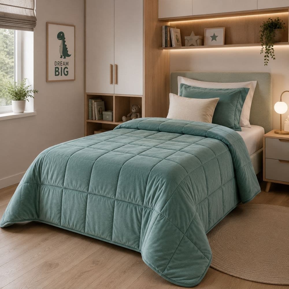 Trapunta singola Velluto Cortina Botticelli Home - 25