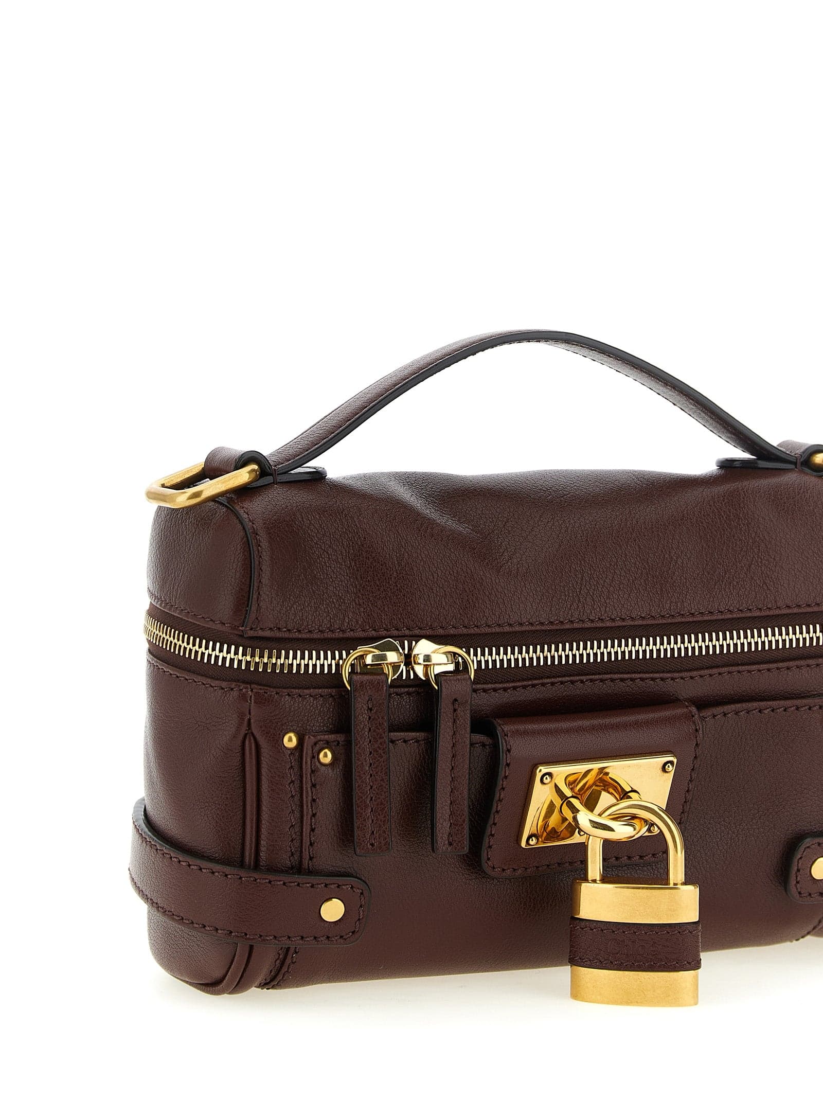 Chloé Brown Buffalo Leather Shoulder Bag - 3