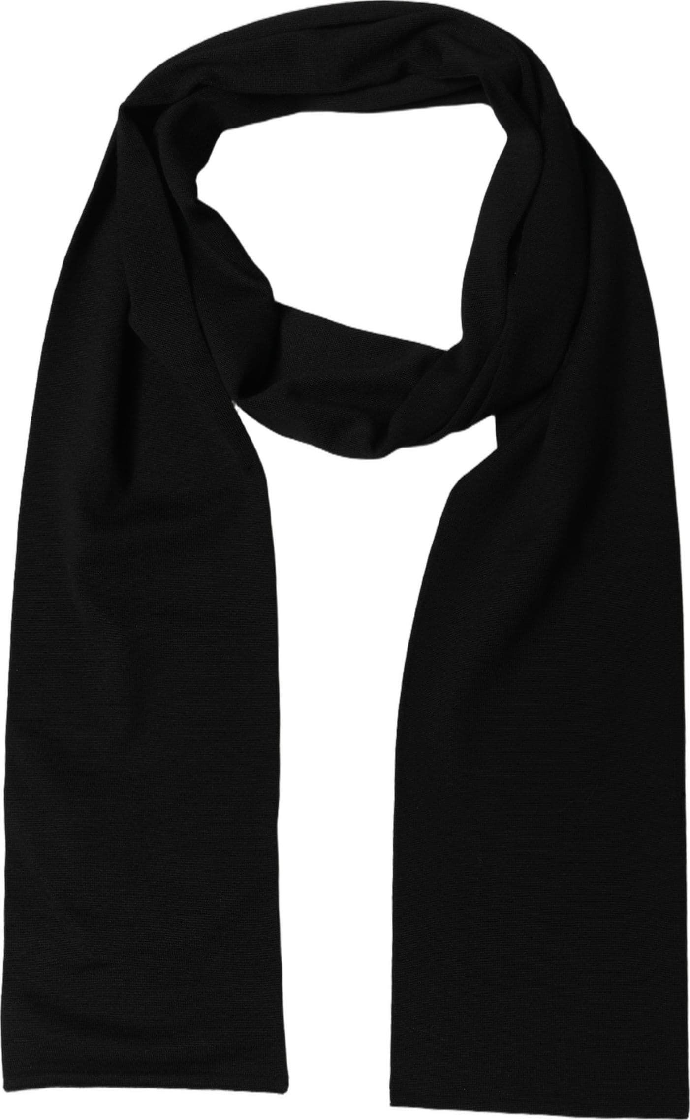 Dolce & Gabbana Black Wool Knitted Neck Shawl Foulard Scarf - 2