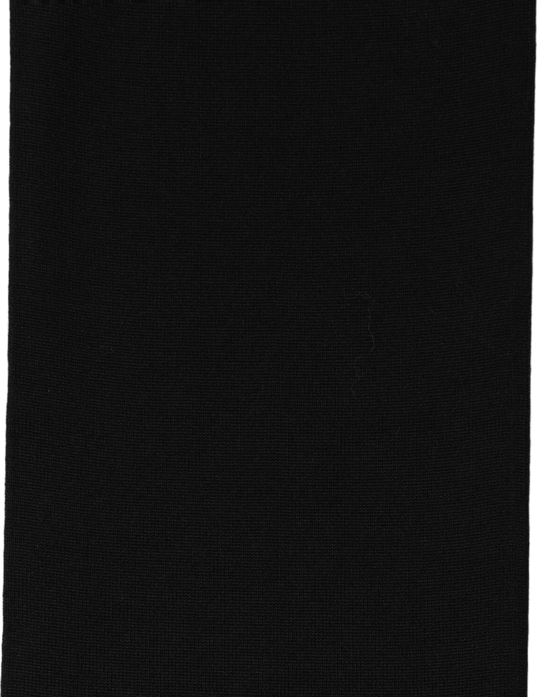 Dolce & Gabbana Black Wool Knitted Neck Shawl Foulard Scarf - 4