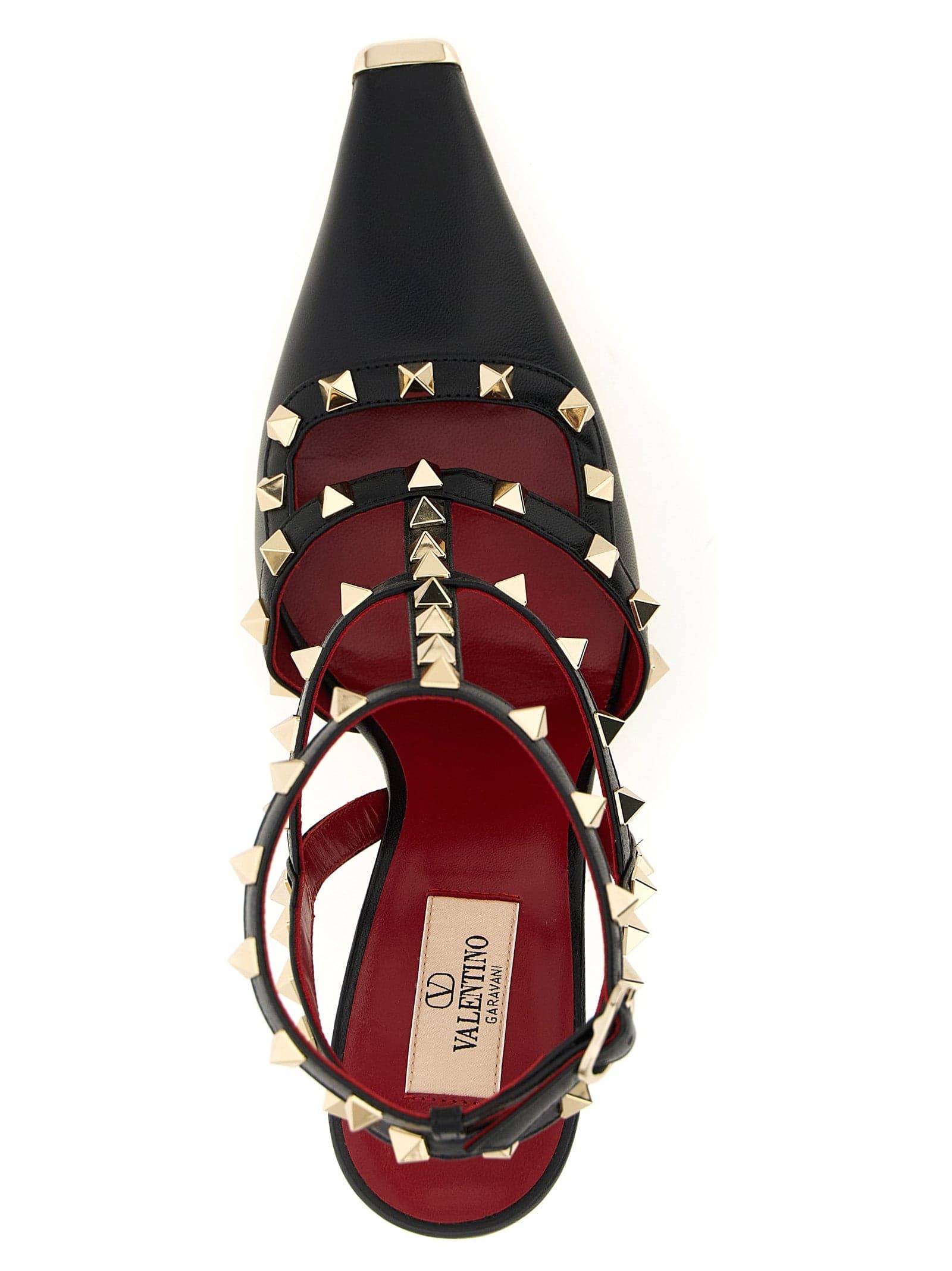 Valentino Garavani Black Calfskin High Heel Pumps - 4