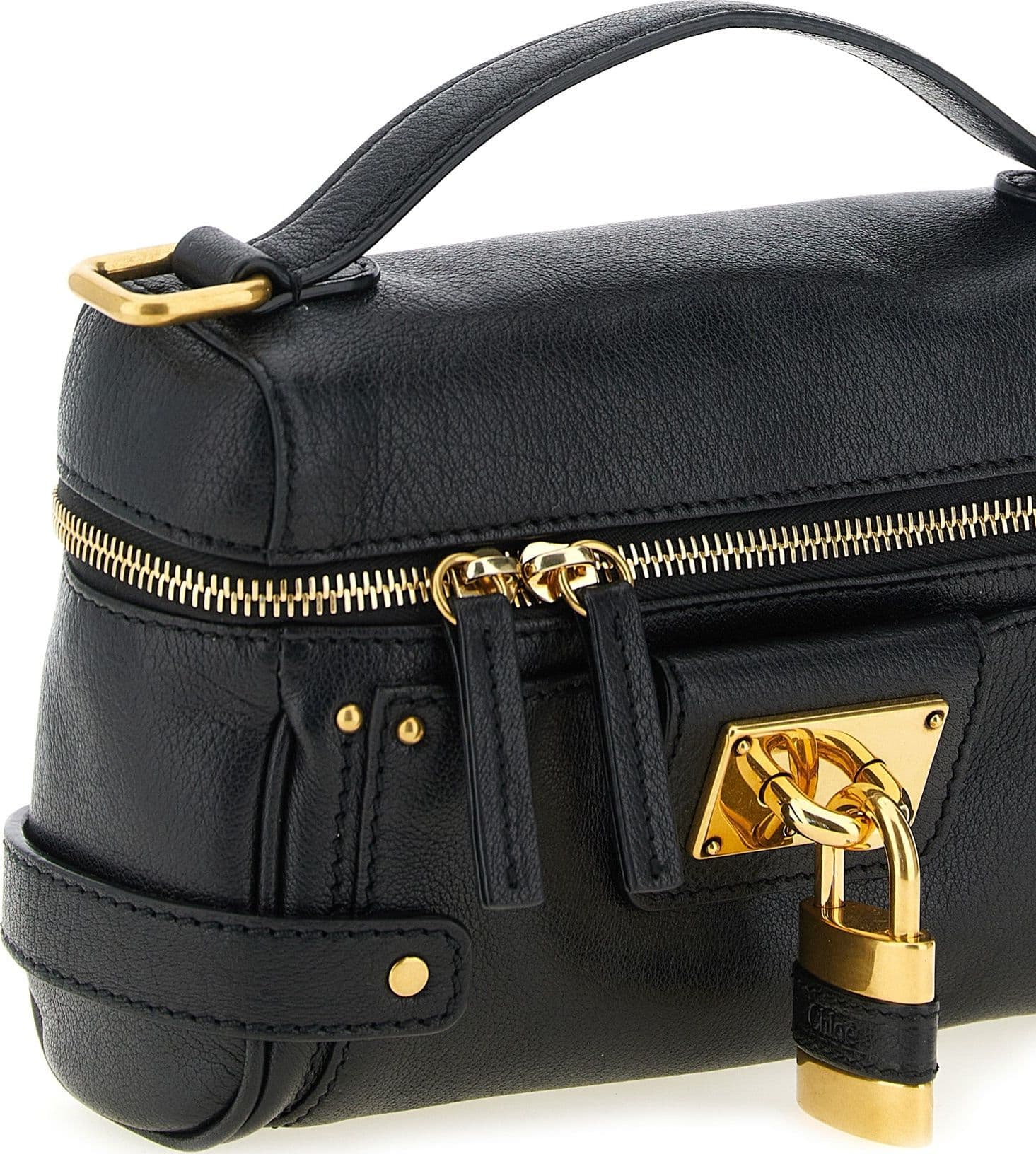 Chloé Black Buffalo Leather Shoulder Bag - 3