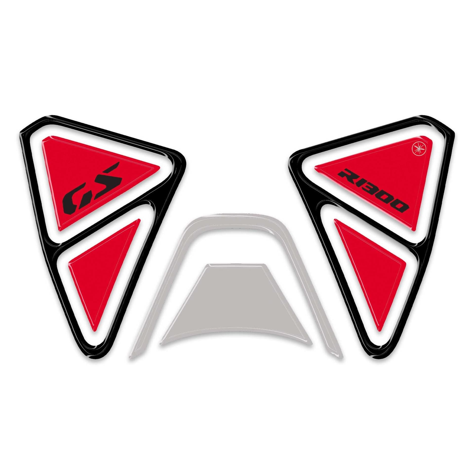 Adesivo 3D Protezione Sportellino moto compatibile con BMW R 1300 GS 2026 - 12