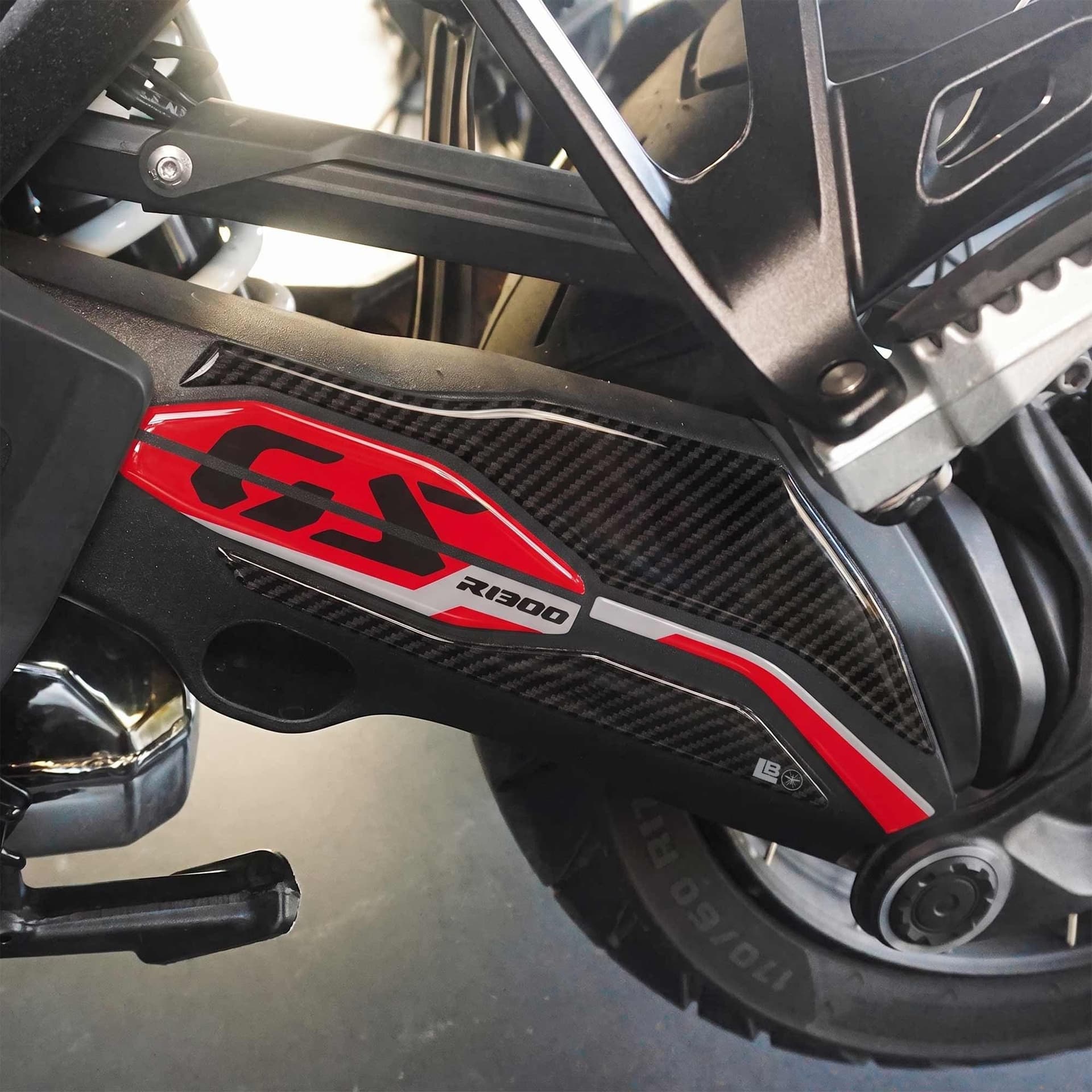 Adesivi 3D Protezione Cardano moto compatibile con BMW R 1300 GS 2026 - 11