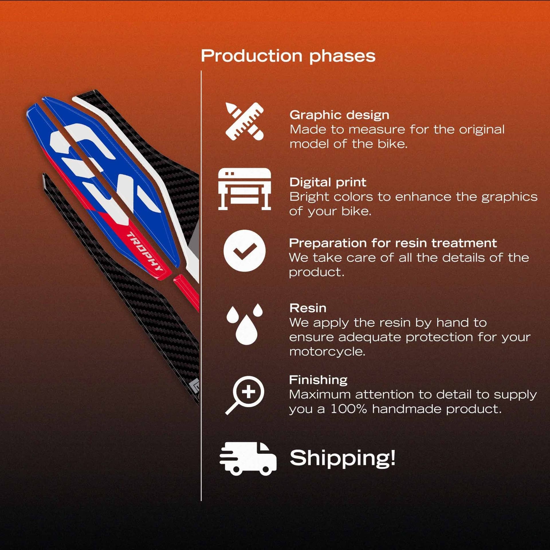 Adesivi 3D Protezione Cardano moto compatibile con BMW R 1300 GS 2026 - 4