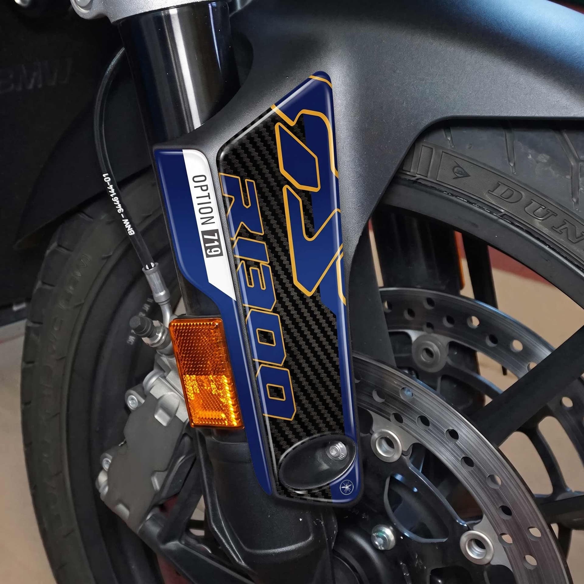 Adesivi 3D Protezione Parasteli moto compatibile con BMW R 1300 GS 2026 - 17